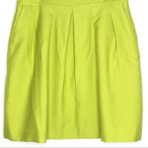 Eloquii Dresses & Skirts - Beautiful Skirt! Lime Green, Pleated With Pockets - Plus Size 14W 14 Eloquii